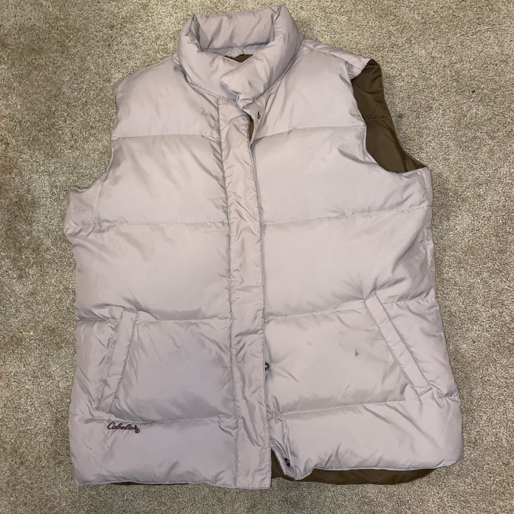 Cabela’s down vest size medium